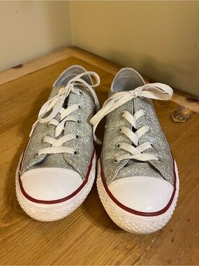 Converse Chuck Taylor All Star Ox Kids Shoes Enamel Red/White 663627C size 3
